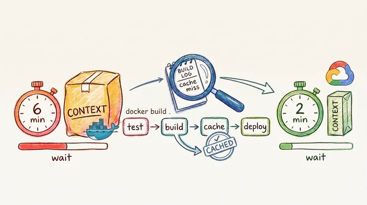 Using an LLM to optimise a Cloud Build pipeline